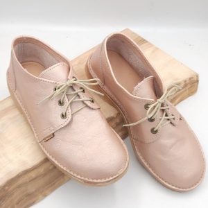 Low-Cut Rose Gold Metallic Vellie