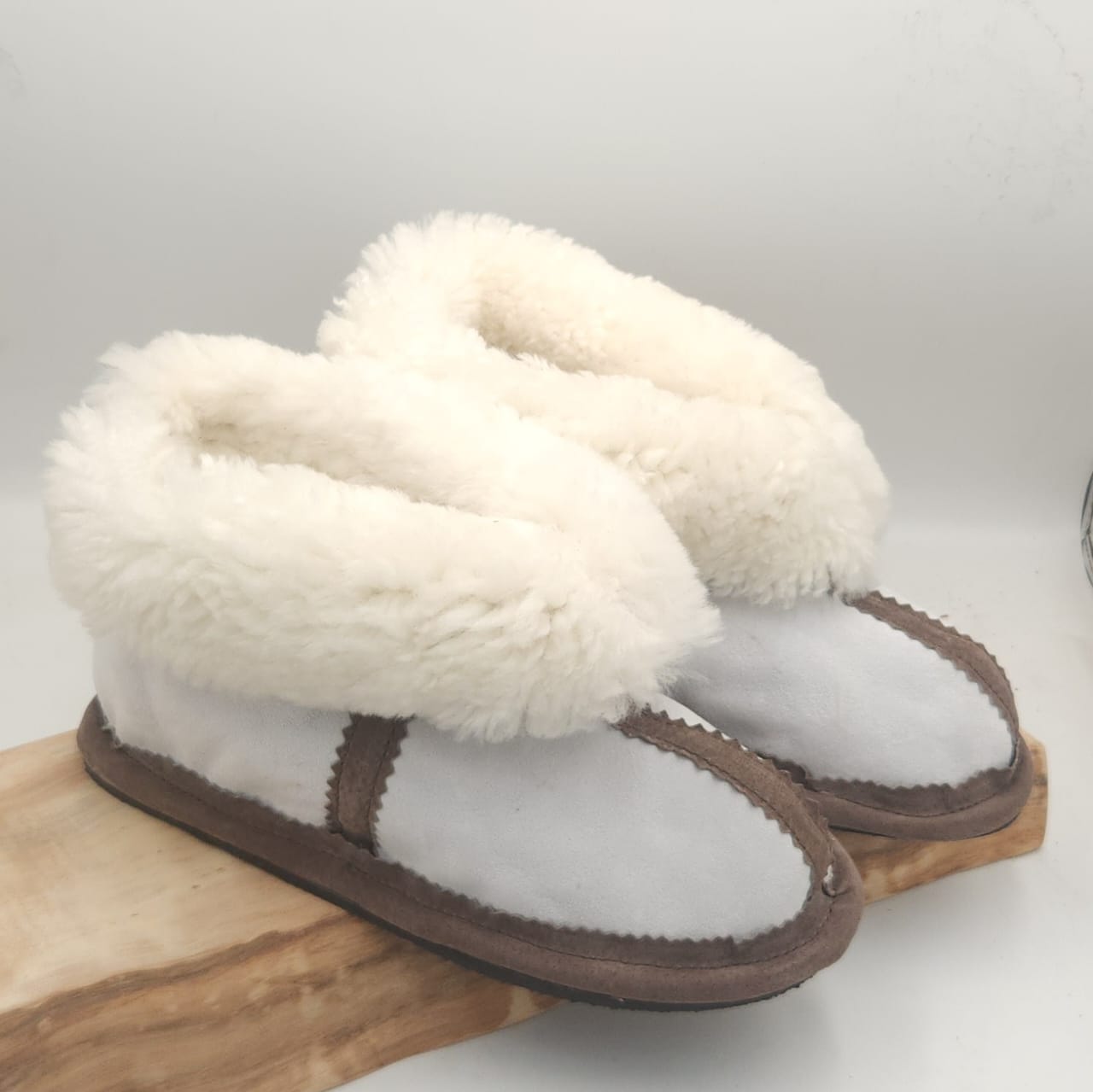 Cocoa Winter Merino-skaapwolpantoffels (Kids) - Ukuthanda