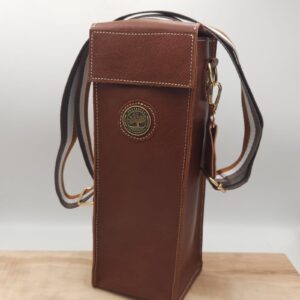 Leather Wine Bag