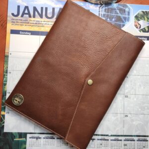 A4 Genuine Leather folio pad
