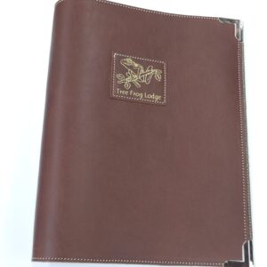A4 Leather Ringbinder